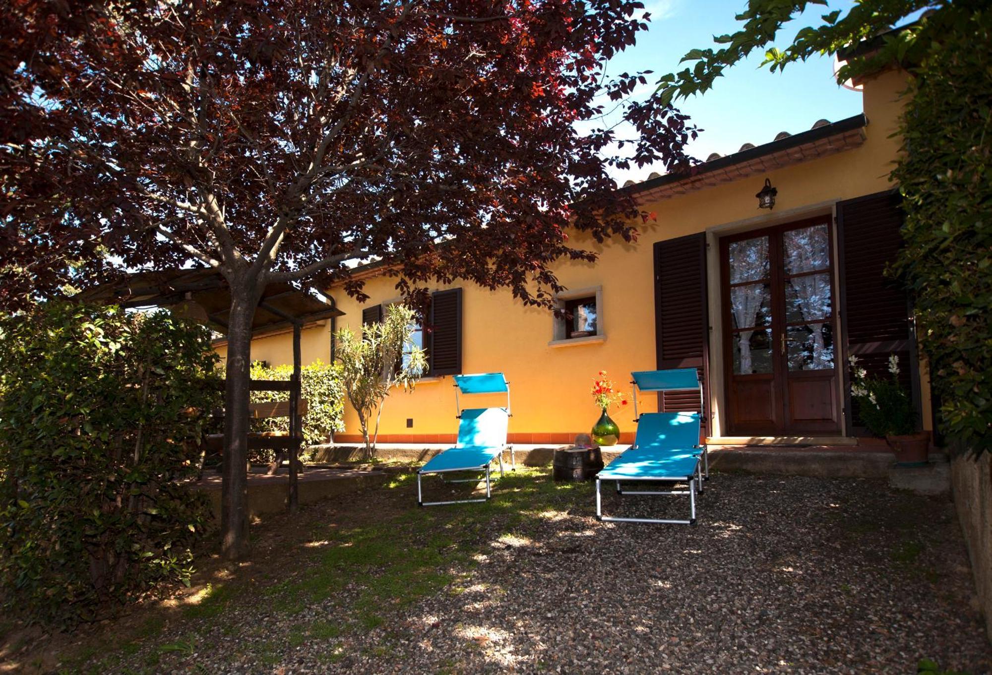 Agriturismo I Cerroni Montescudaio Bagian luar foto