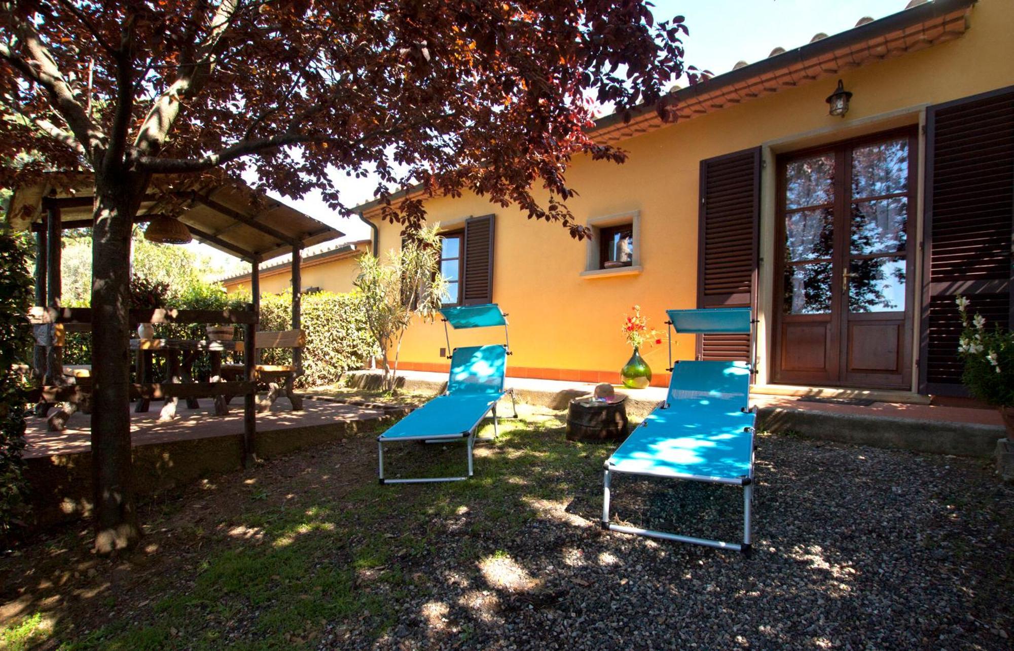 Agriturismo I Cerroni Montescudaio Bagian luar foto